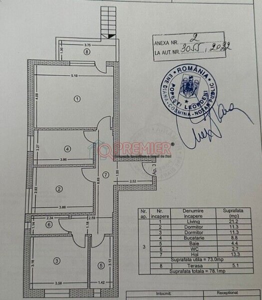 Metrou Berceni, curte proprie, finisaje premium